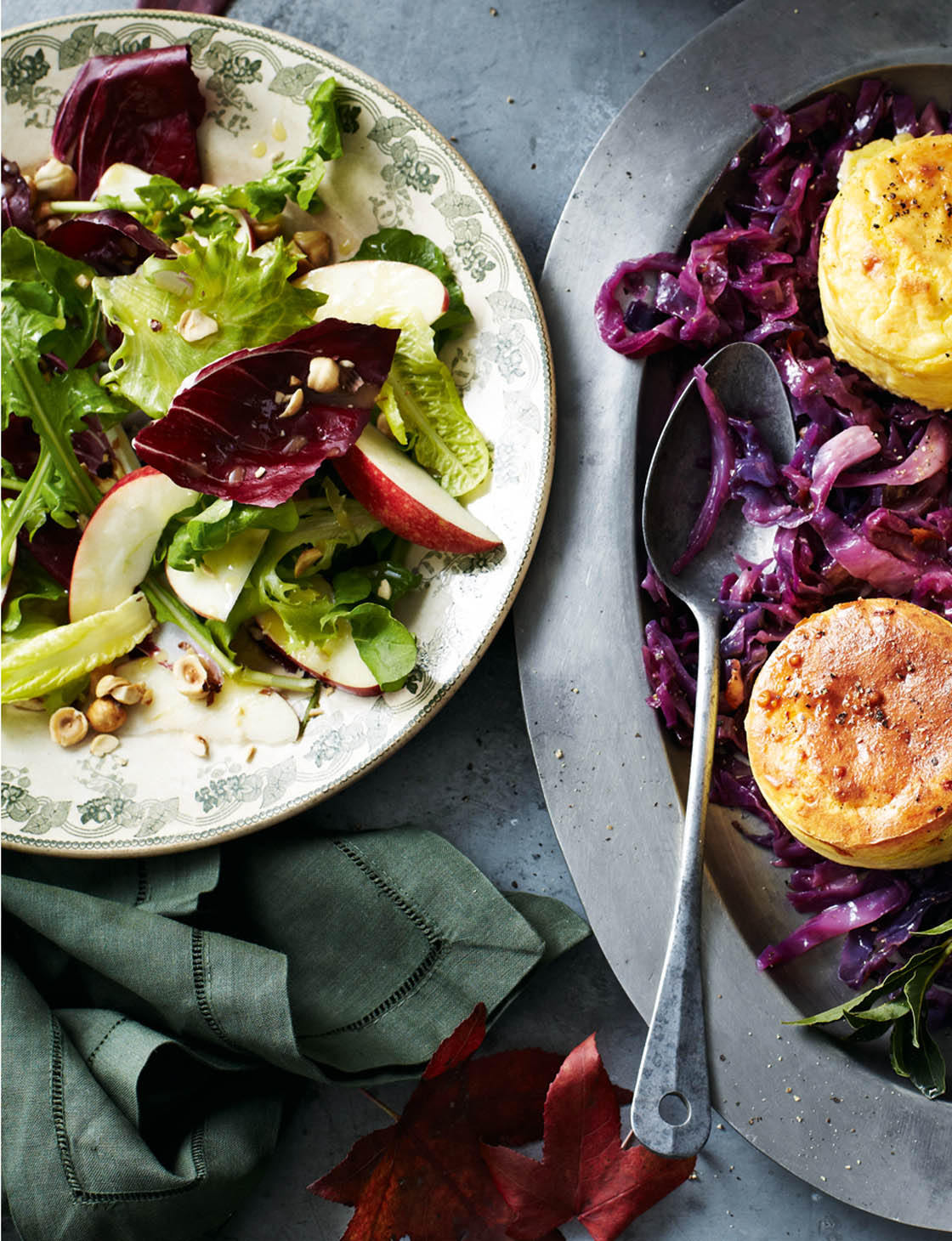 Apple and hazelnut salad Sainsbury's Magazine